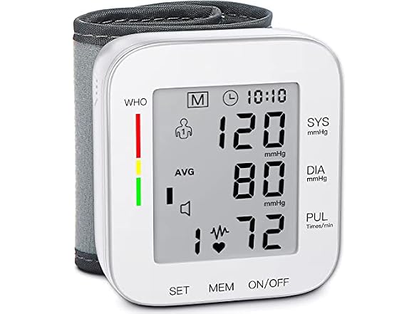 Wrist Blood Pressure Monitor BP Machine