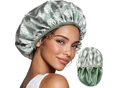 $7.99, Was $19.99, 60% Off! Yanibest Shower Cap for Women dealfomo