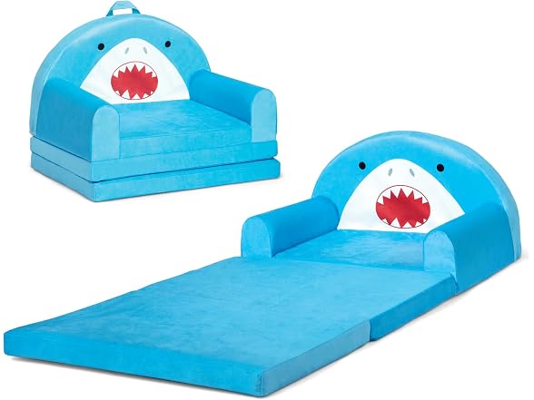 Delta Children Shark Flipout Figural Chair