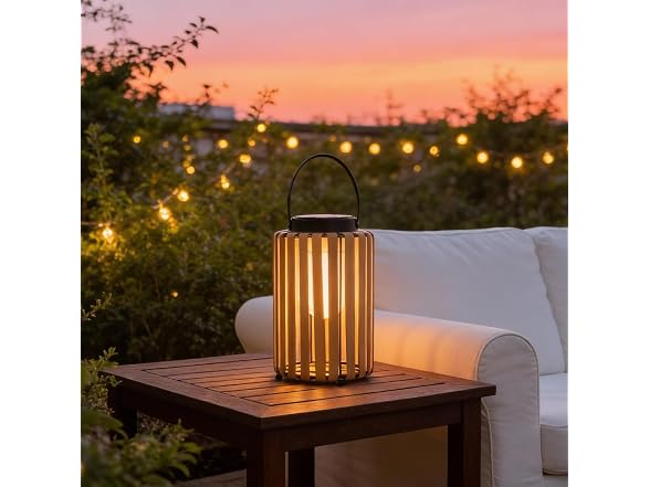 DJGIFI Large Solar Lantern Hanging