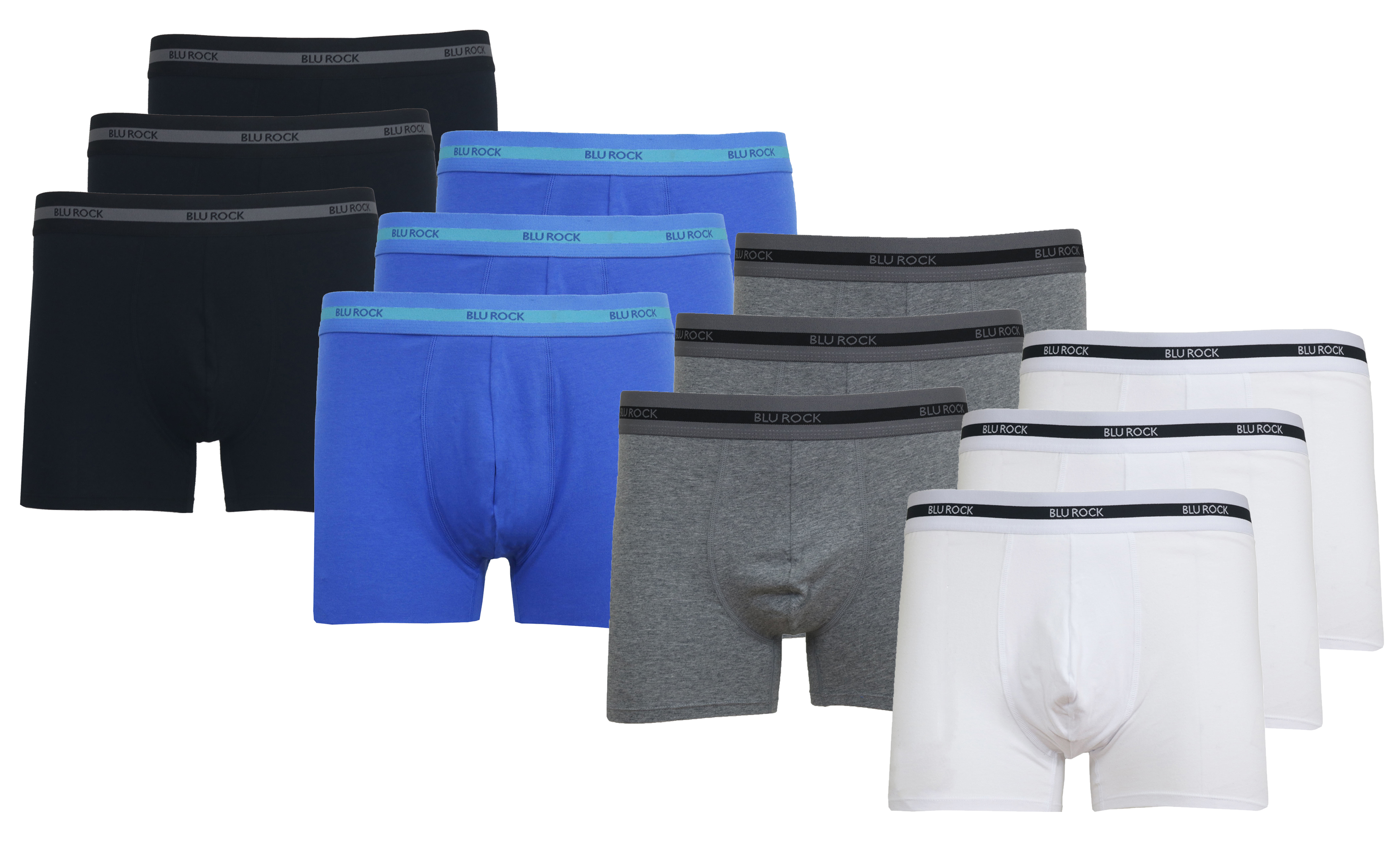Cotton Flex Stretch Boxer Briefs (S-2XL) - Gallery 70