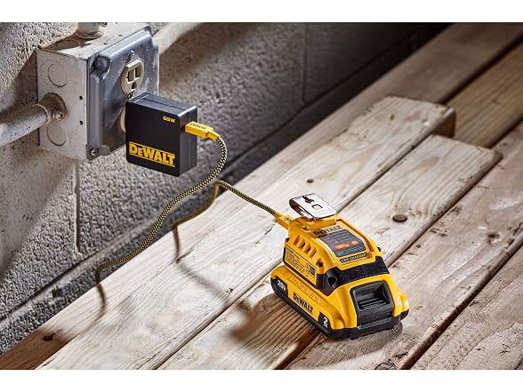 Dewalt DCB094K Battery Charger + USB Wall Charging Kit