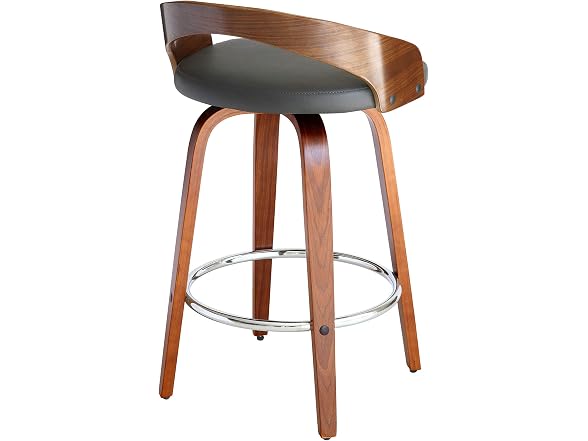 Armen Living Sonia 26" Counter Height Swivel Stool 2Pk - Gallery 5