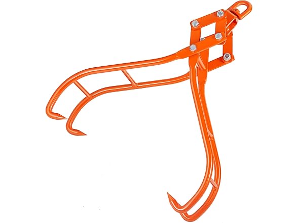 Timber Claw Hook, 28 inch 4 Claw Log Grapple for