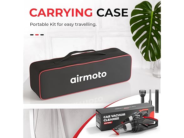 Airmoto Vacuum Cleaner with 16 Ft Cord