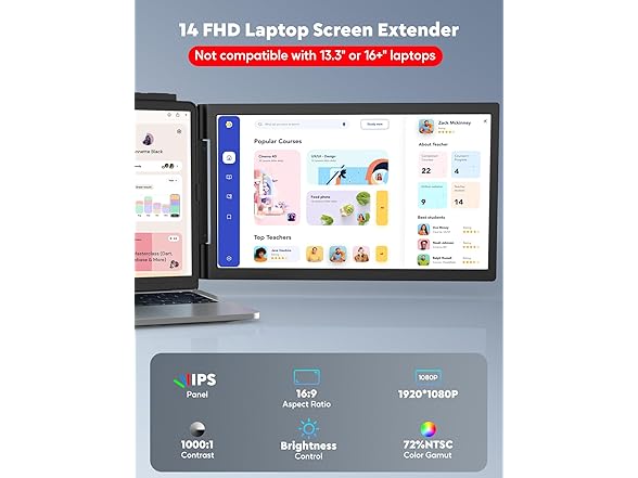 Laptop Screen Extender | 14" FHD