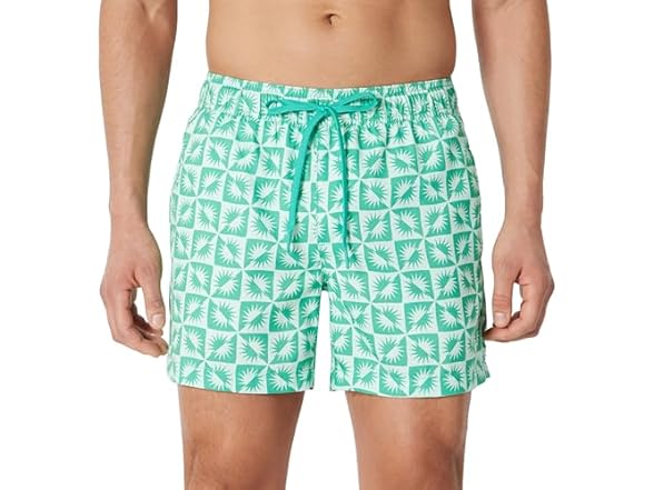 Light Blue Mint Green Sun Geo