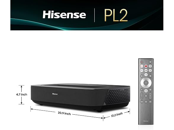 Hisense PL2 Ultra Short Throw Home Theater Projector