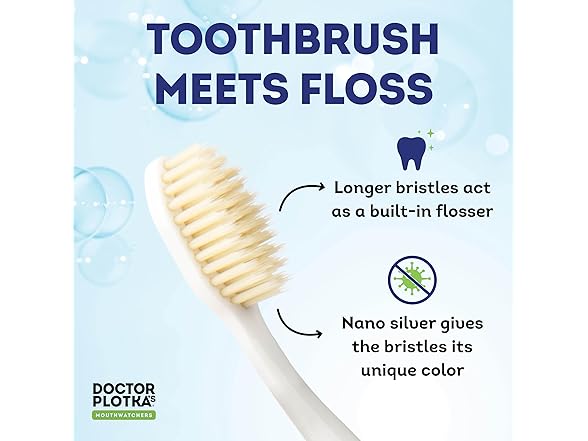 Soft Flossing Manual Toothbrush
