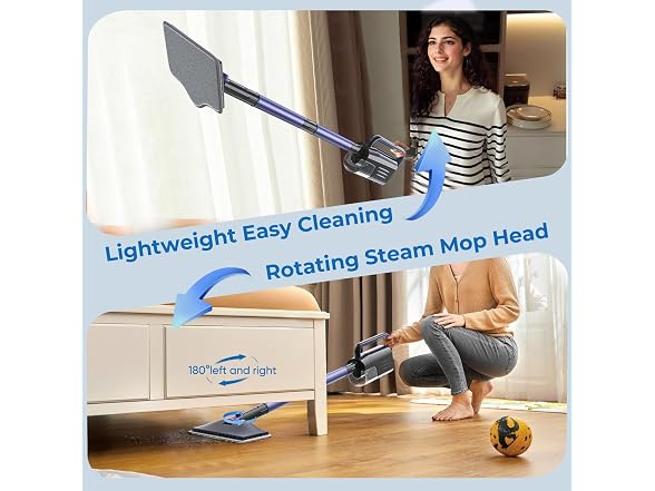SQKMYSU 6-in-1 Steam Mop