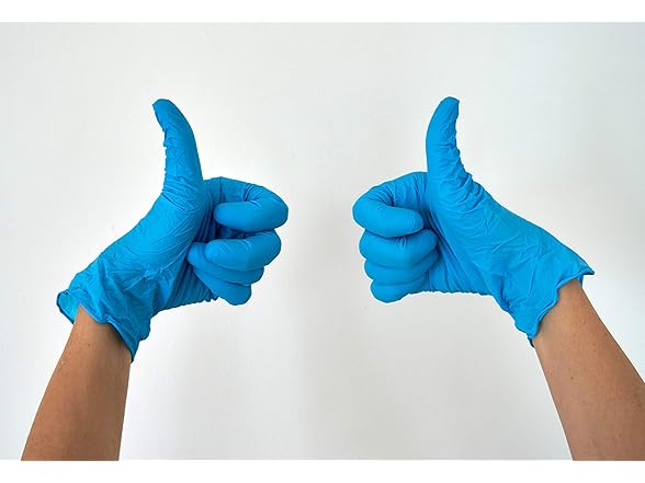 Zhonghong Nitrile Gloves Medium 100pk