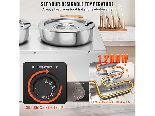VEVOR Electric Soup Warmer