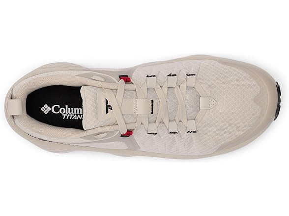 Columbia Mens, Cloud Grey/Mountain Red, 13