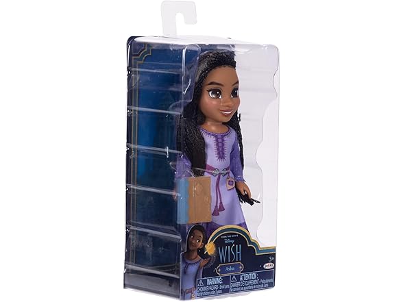 Disney Wish Asha Petite Doll 6 Inches Tall