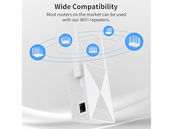 JoyLantern WiFi Extender White