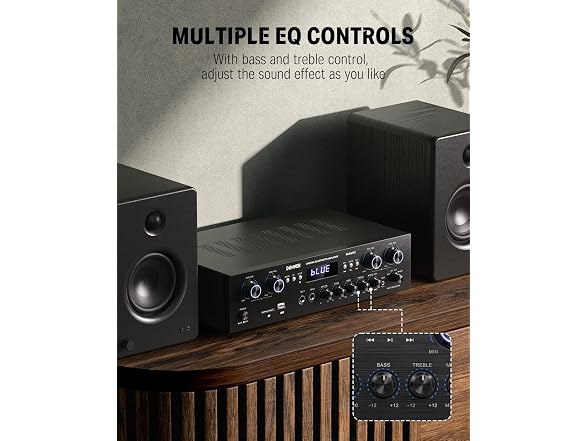 Donner 440W Bluetooth Stereo Amplifier