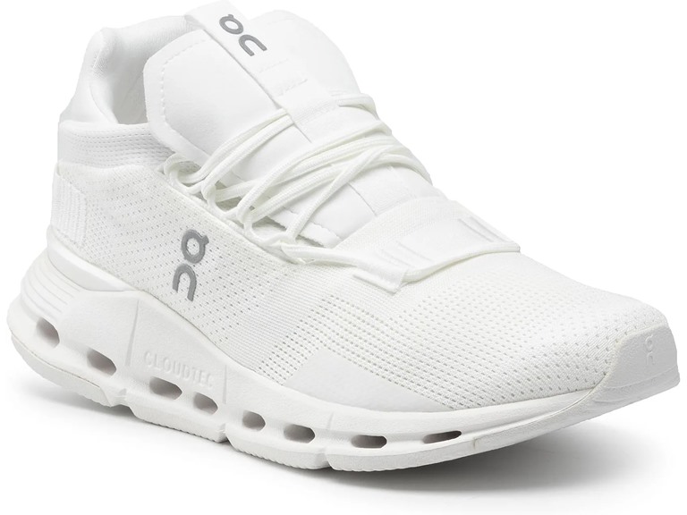 On Running Cloudnova Women's Shoes All White Size 5.5