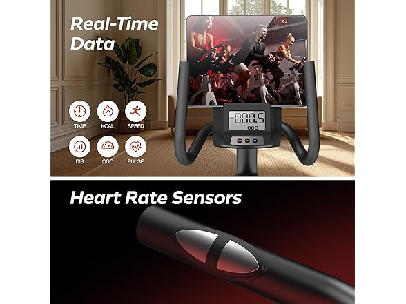 CURSOR FITNESS Recumbent Exercise Bike, Stationary Bikes for (Open Box)