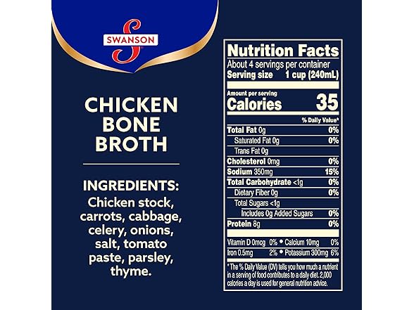SWANSON S Chicken Bone Broth, 32 oz