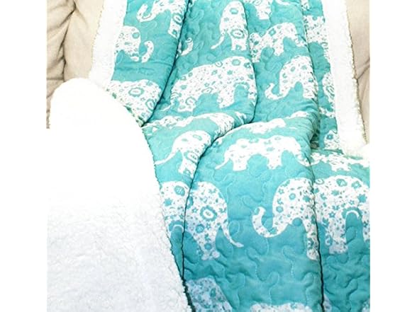 Lush Decor Elephant Reversible Throw