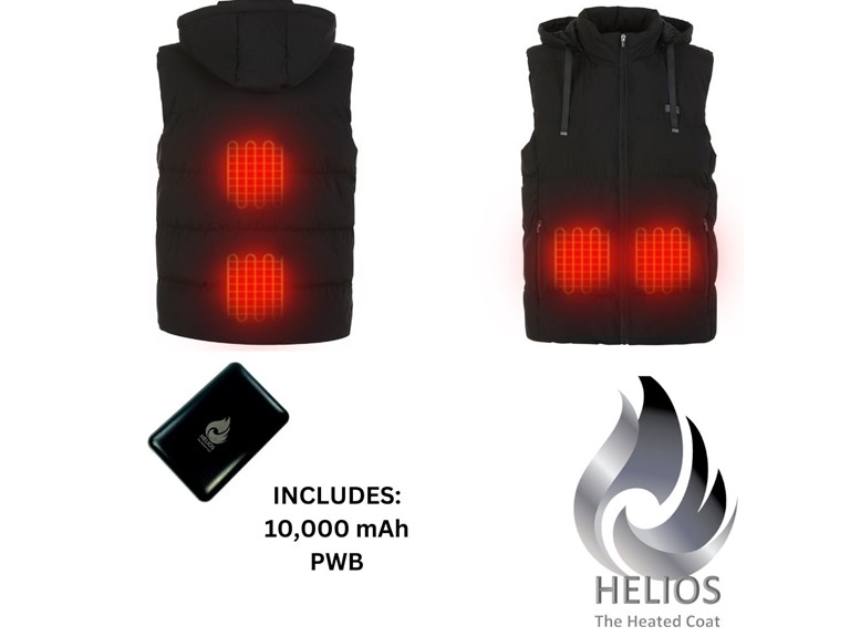 Helios HELIOSP-VEST-BLK-MED-PW M Heli
