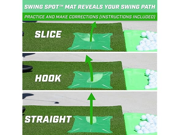 GoSports 5 ftx4 ftPRO Golf Practice Hitting Mat - Gallery 6