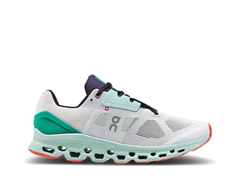 On Running Cloudstratus 2 Men's Shoes Undyed-White/Creek Size 9