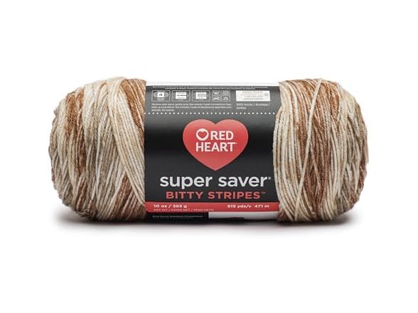 Super Saver Bitty Stripes Yarn