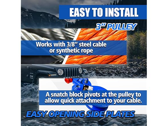 2 Ton Snatch Block Kit