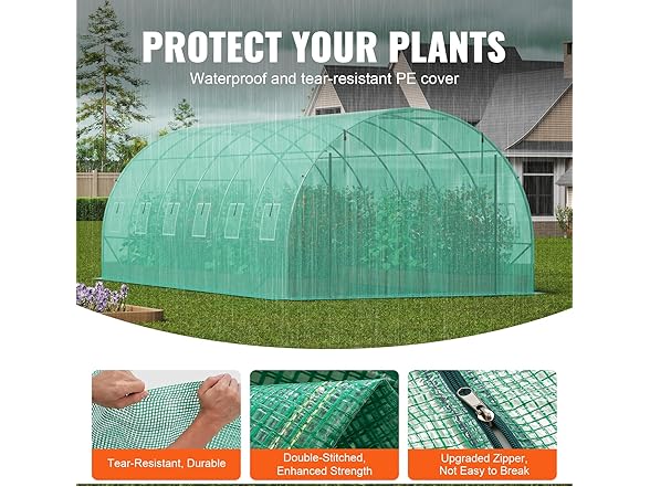 VEVOR Walk-in Tunnel Greenhouse