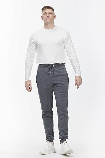 (3Pk) Men's Fleece Lined Joggers (S-3XL) - Gallery 31