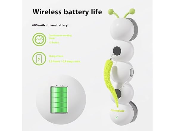 Happy Luna Cat Toy,Whirlie Smart Motion