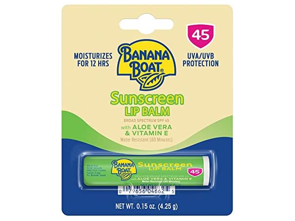 $1.99, Was $3.4705, 42% Off! Banana Boat After Sun Lip Sunscreen SPF45 dealfomo