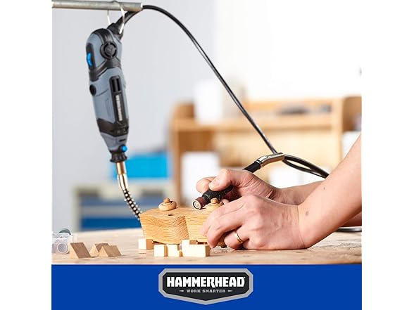 Hammerhead 1.2-Amp Rotary Tool with 62 Accessories