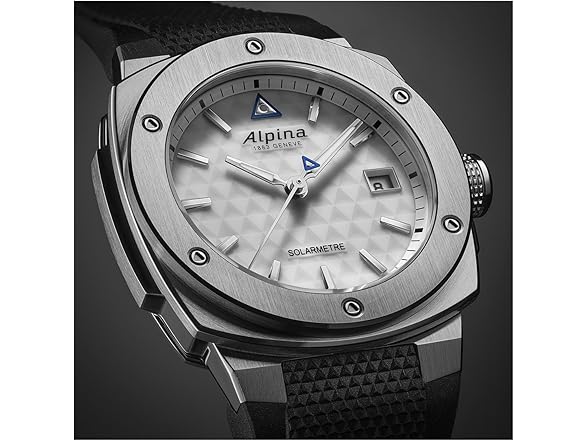 Alpina  Solarmeter, 37.5mm Silver- White Dial 