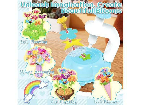 Fabric Flower Bouquets Toys