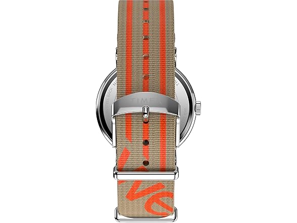 Timex Mens Weekender 40mm Tan White