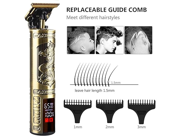 XASMA Professional Hair Clippers for Men