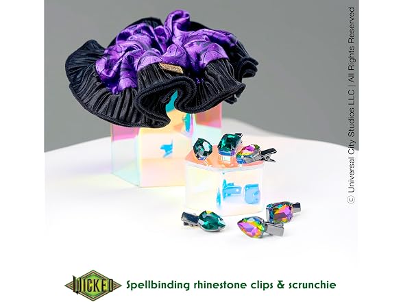 Scunci Wicked Elphaba Hair Set 7 Piece