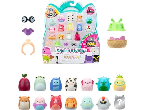 Squish-a-longs Mini-Squish 14-Pack (Wave 6, Style 1)