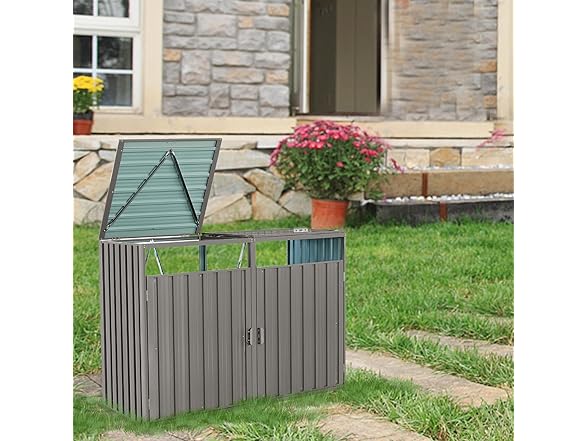 IMagacFun Outdoor Trash Can Storage