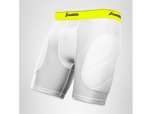 Franklin Sports Youth Compression Sliding Shorts Large