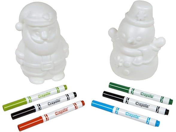 Crayola Light Ups Santa and Snowman Bundle