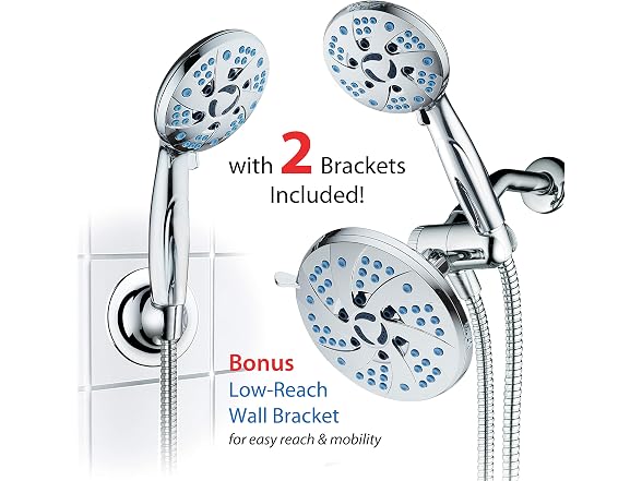 Hotel Spa 48-mode 3-way Shower Head