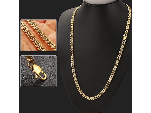 SytsLNKXXX Miami Cuban Chain Necklace