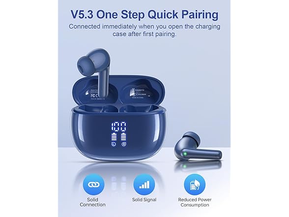 JGUG Wireless Earbuds Bluetooth Buds