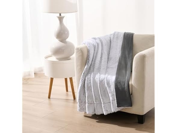 Tahari Home Tahari Home Soft & Plush Faux Fur Bedding, Dorm