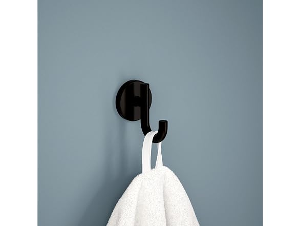 Delta 75935-BL Delta Towel Hook Matte Black