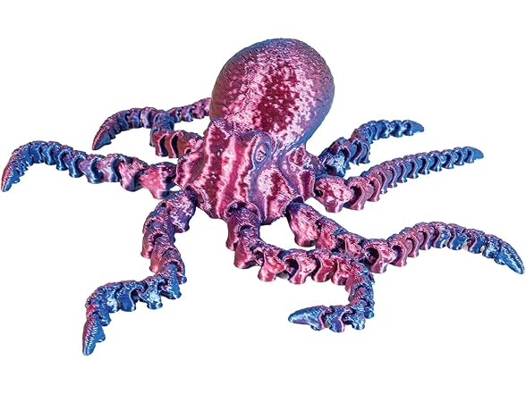 Raymond Geddes 3D Printed Octopus Fidget Toys – Pack of 16