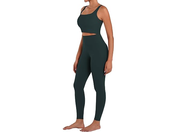 Sunzel Womens Leggings 28in M Deep Teal